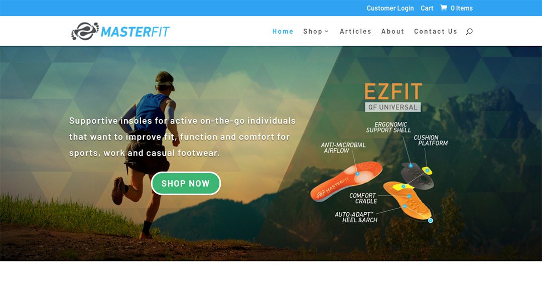 masterfitinc.com website homepage